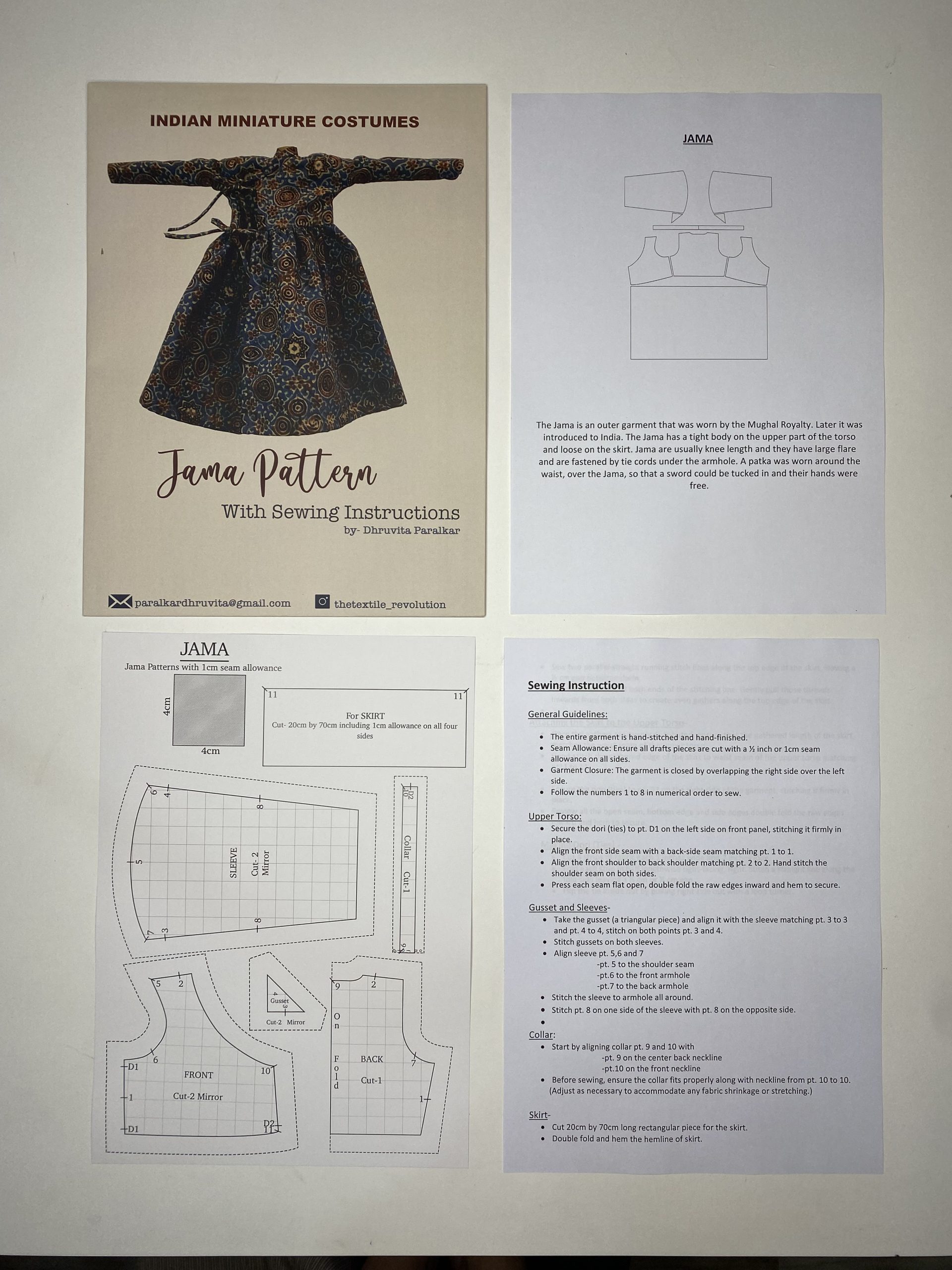 WORKSHOP - MAKING MINIATURE INDIAN COSTUMES - 3rd October 2026 - Image 3